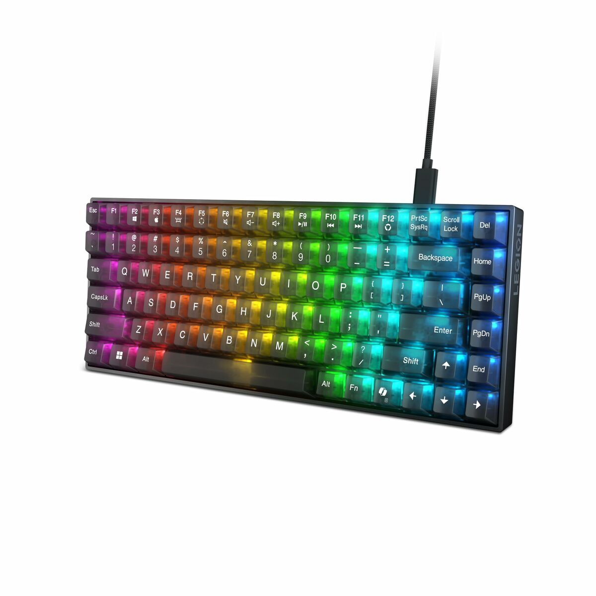 Gaming Keyboard Lenovo Legion K510 Mini Pro Grey Spanish Qwerty