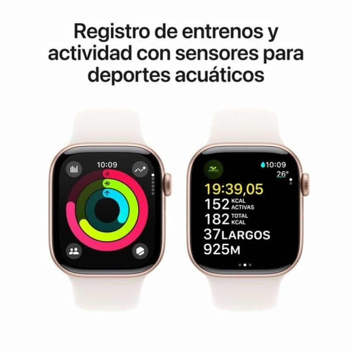 Men's Watch Apple Series 10 GPS 42mm Rose Gold