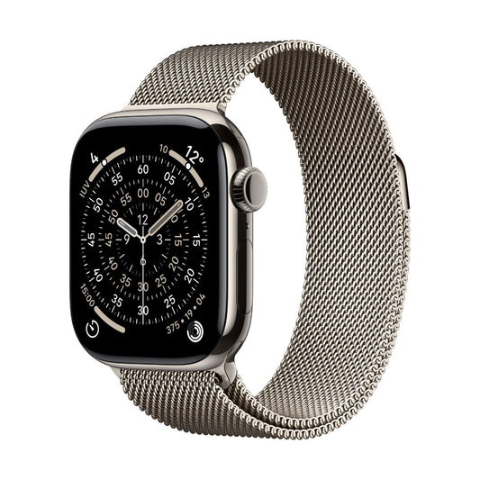 Men's Watch Apple MWYC3QL/A Black 46 mm