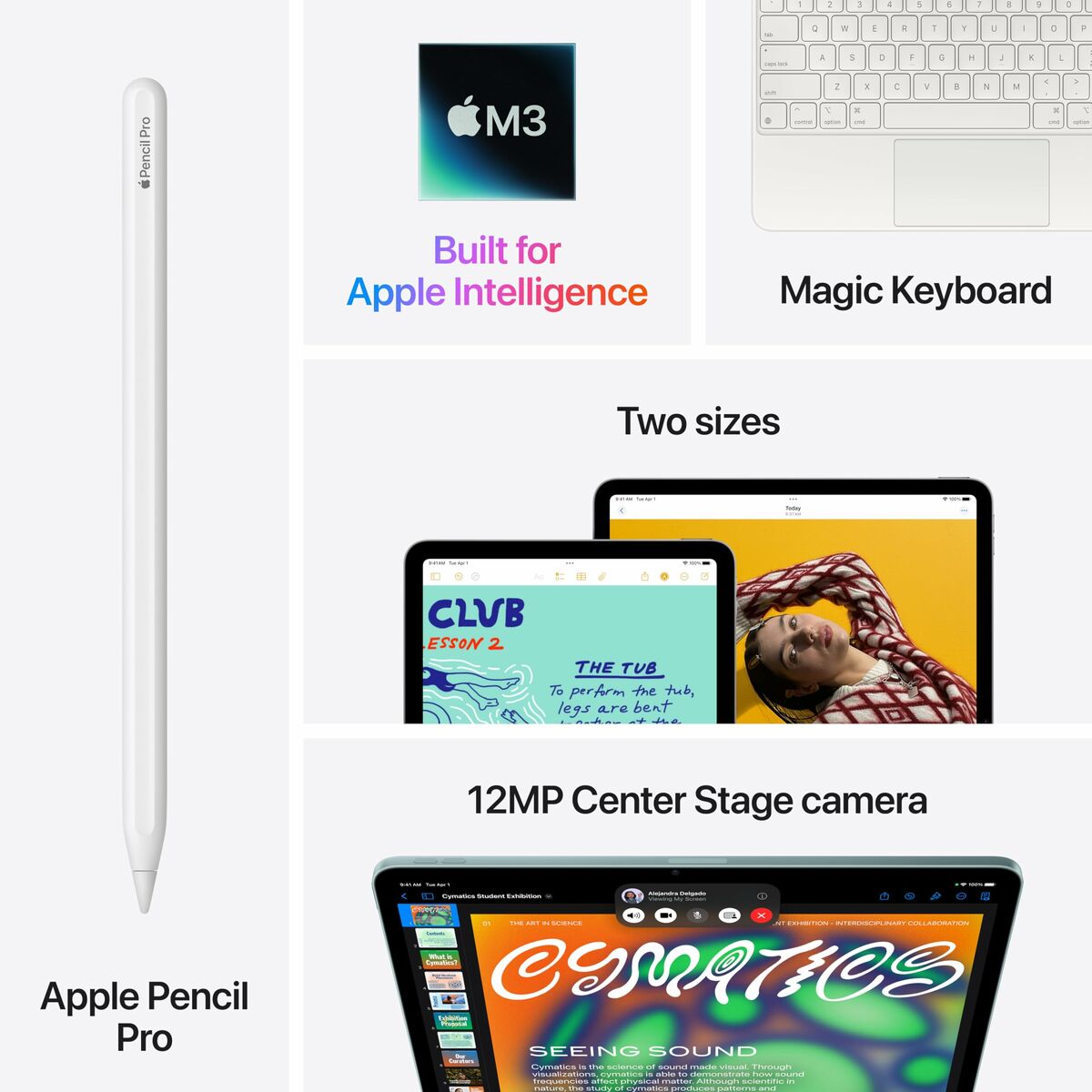 Tablet Apple Ipad Air 13" M3 8 GB RAM 256 GB Grey
