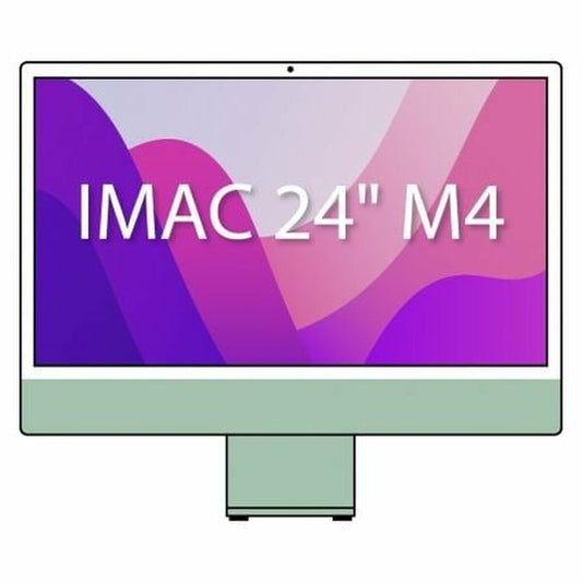 All in One Apple MD2Q4Y/A 24" 24 GB 512 GB SSD M4 Qwerty US