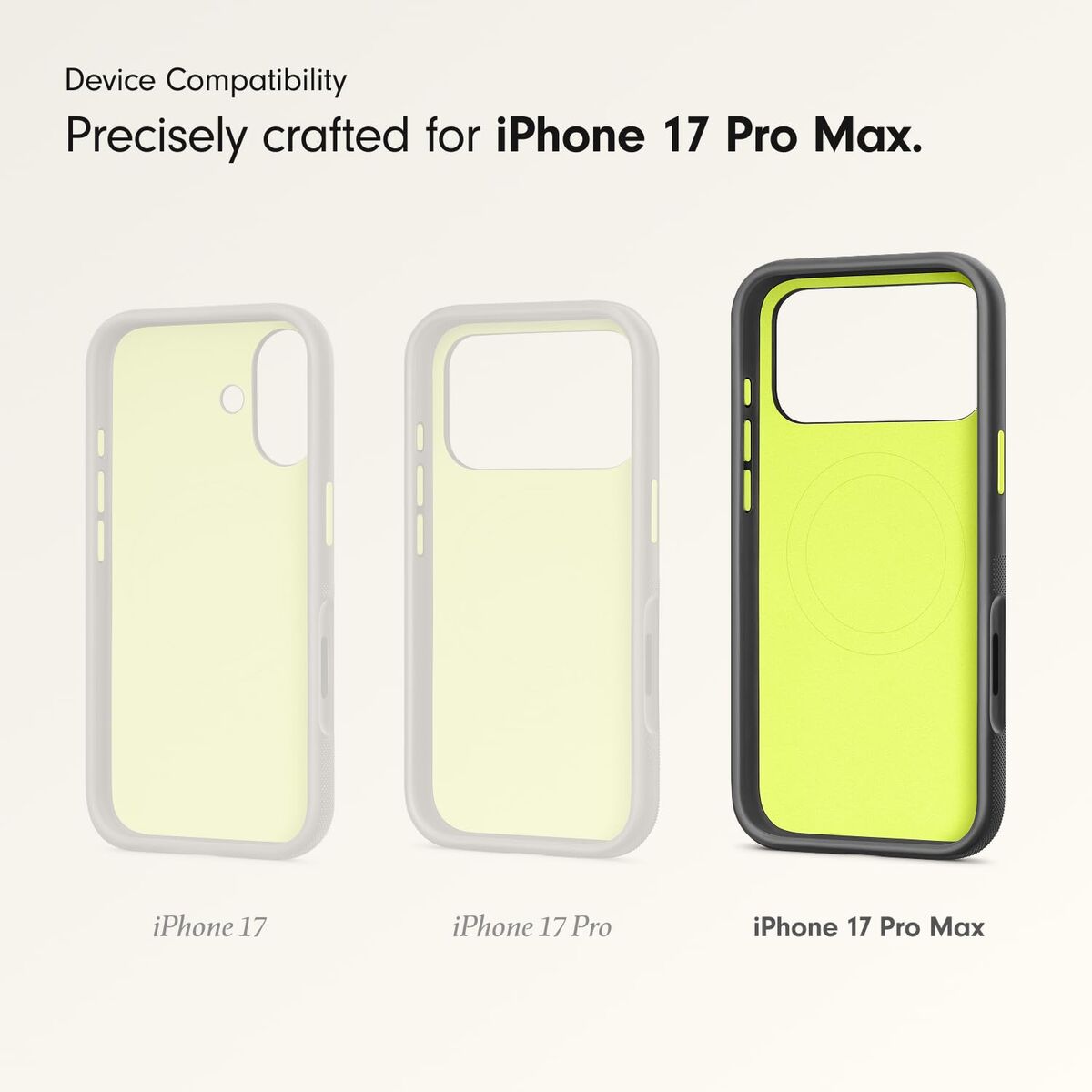 Mobile cover Beats iPhone 17 Pro Max Black Apple