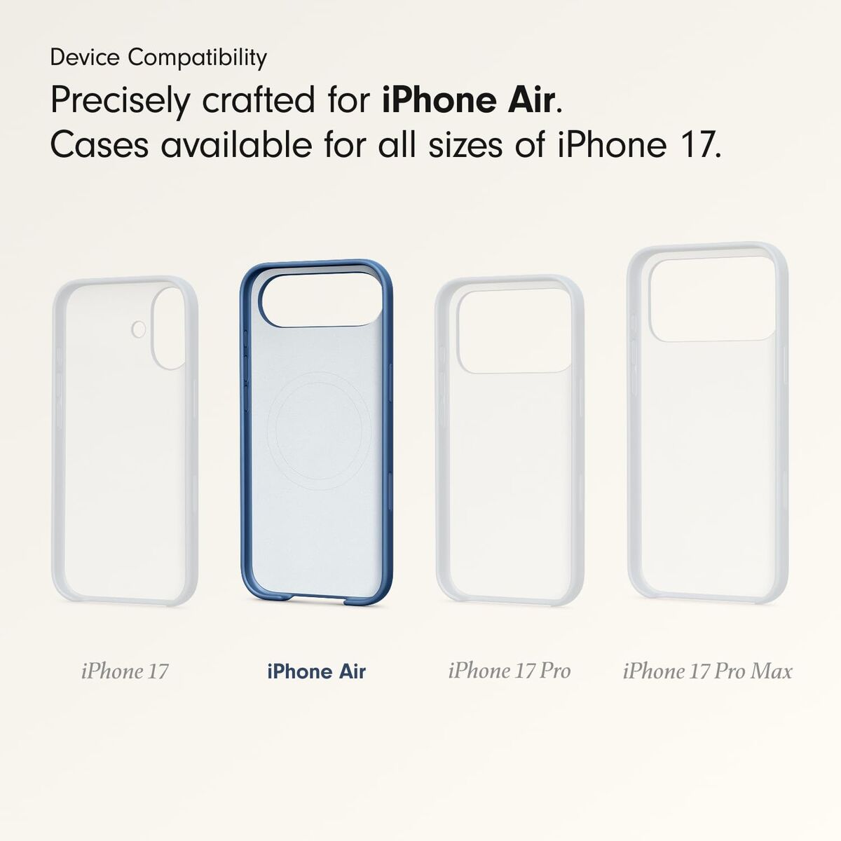 Mobile cover Beats iPhone Air Blue Cobalt blue Apple