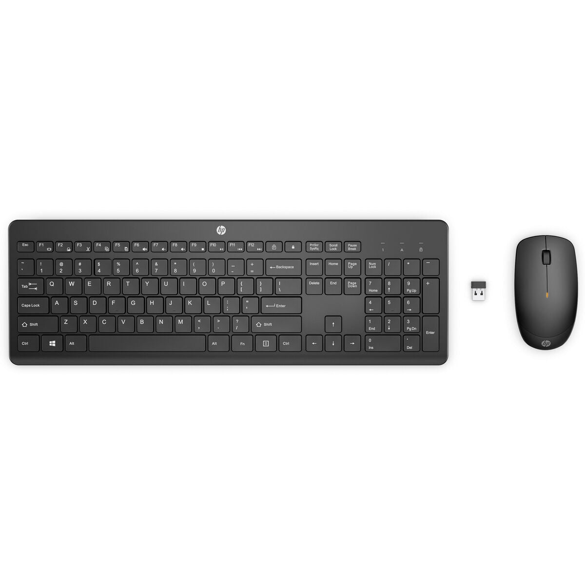 Keyboard and Mouse HP 235 Black QWERTY