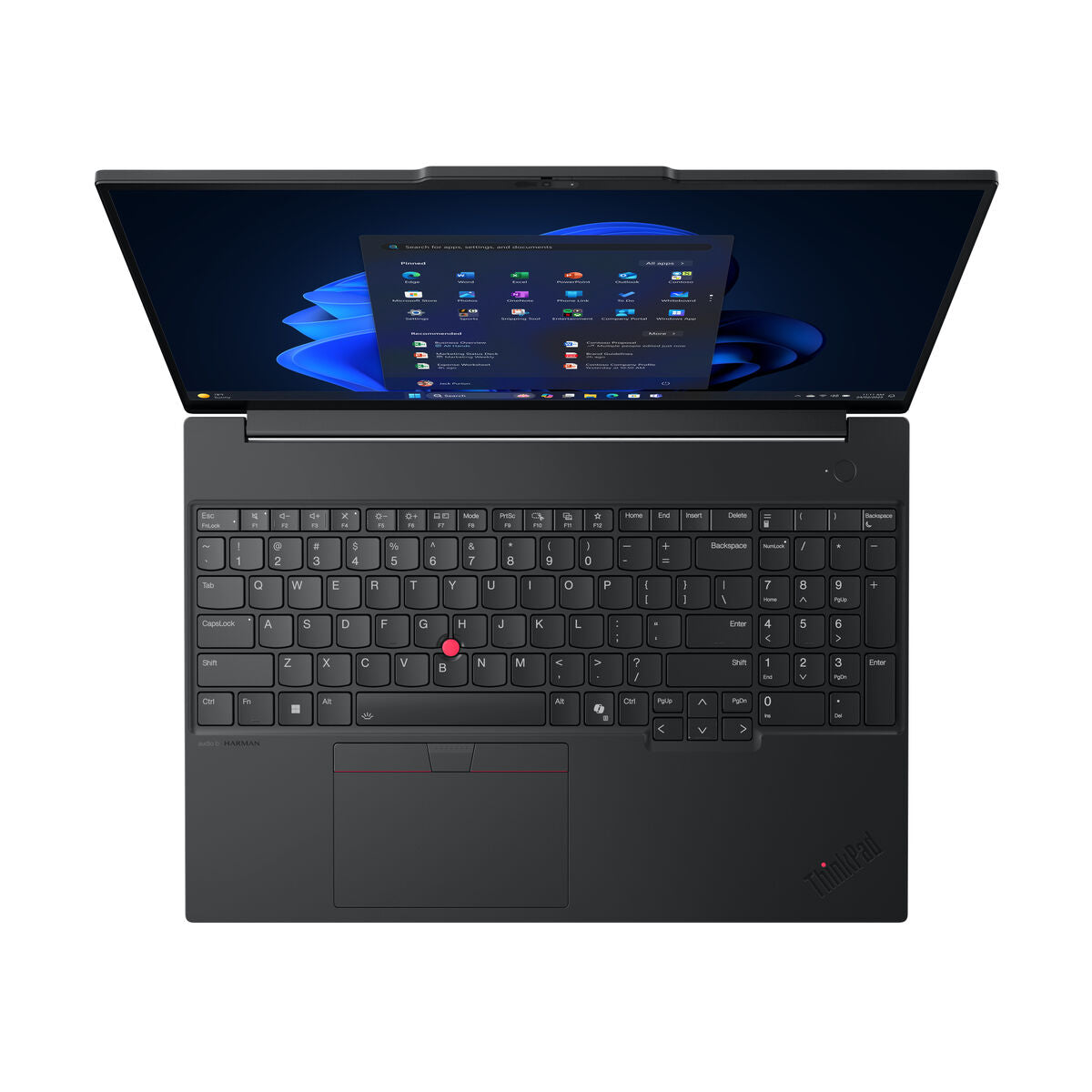 Laptop Lenovo 21SR000MSP 16" intel core ultra 7 16 GB RAM 512 GB SSD Spanish Qwerty