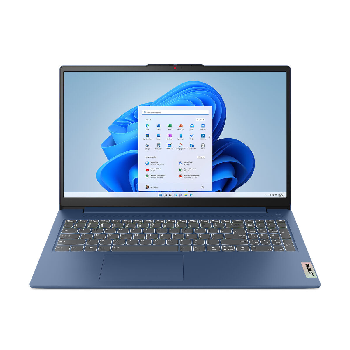 Laptop Lenovo IdeaPad Slim 3 15ABR8 15,6" AMD Ryzen 5 5625U 16 GB RAM 512 GB SSD Spanish Qwerty