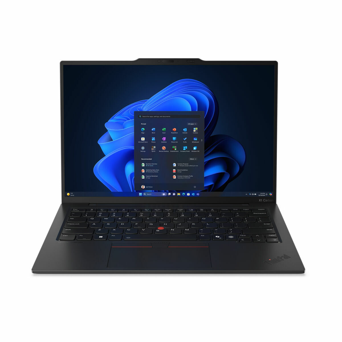 Laptop Lenovo 21NX006NSP 14" intel core ultra 7 32 GB RAM 1 TB SSD Spanish Qwerty
