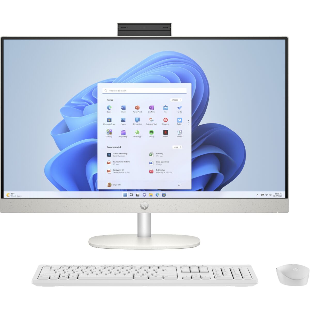 All in One HP 24-cr0040ns I3-1315U 512 GB 8 GB 23,8" 8 GB DDR4 SDRAM