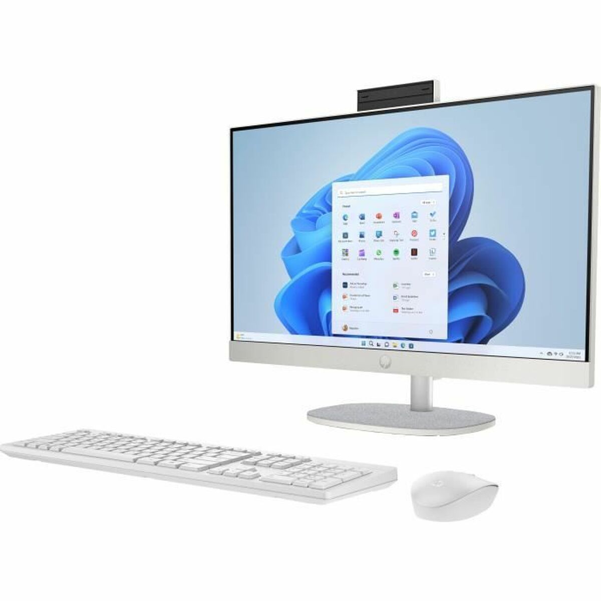 All in One HP 24-cr0081nf 16 GB RAM 23,8" AMD Ryzen 7 7730U 512 GB
