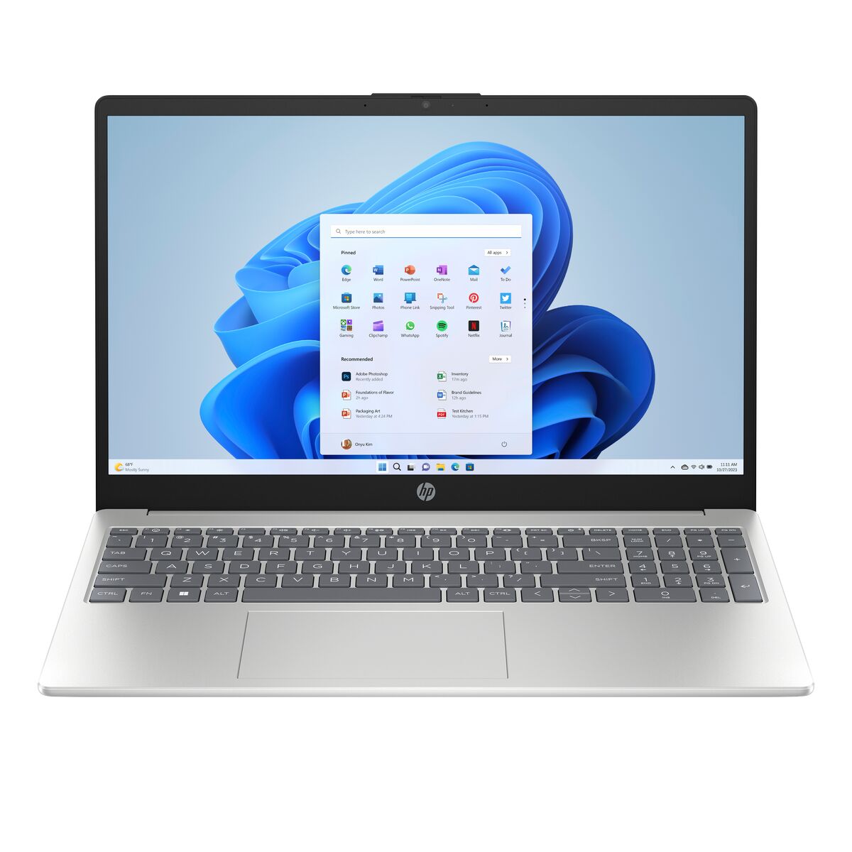 Laptop HP BT7J7EA 15,6" Intel Celeron N100 8 GB RAM 256 GB SSD