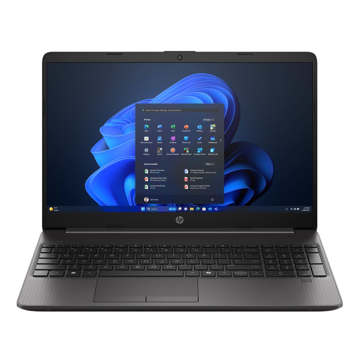 Laptop HP 250RT G9 N150 15,6" Intel N100 8 GB RAM 256 GB SSD