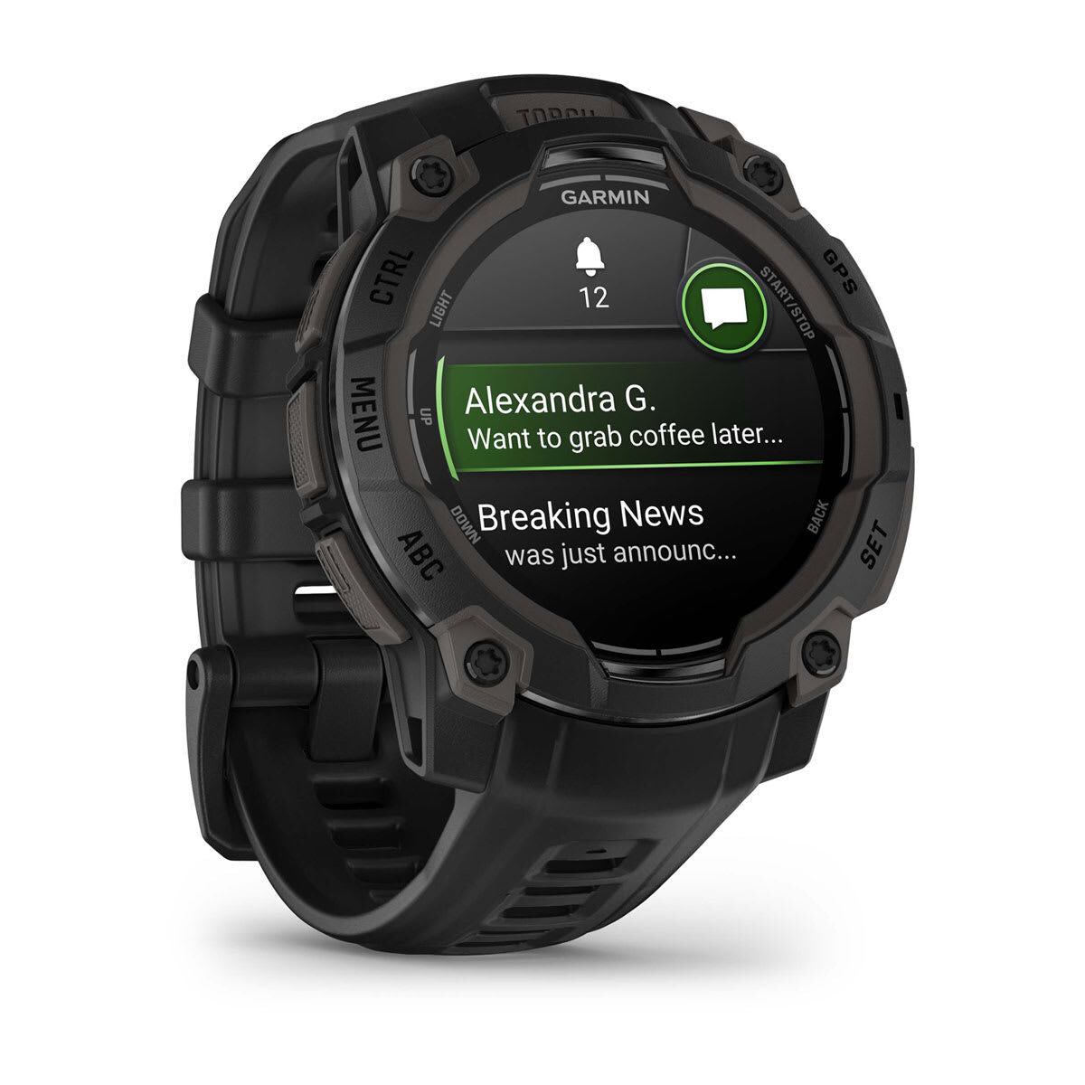 Smartwatch GARMIN 010-02936-00 Black 1,2" 45 mm