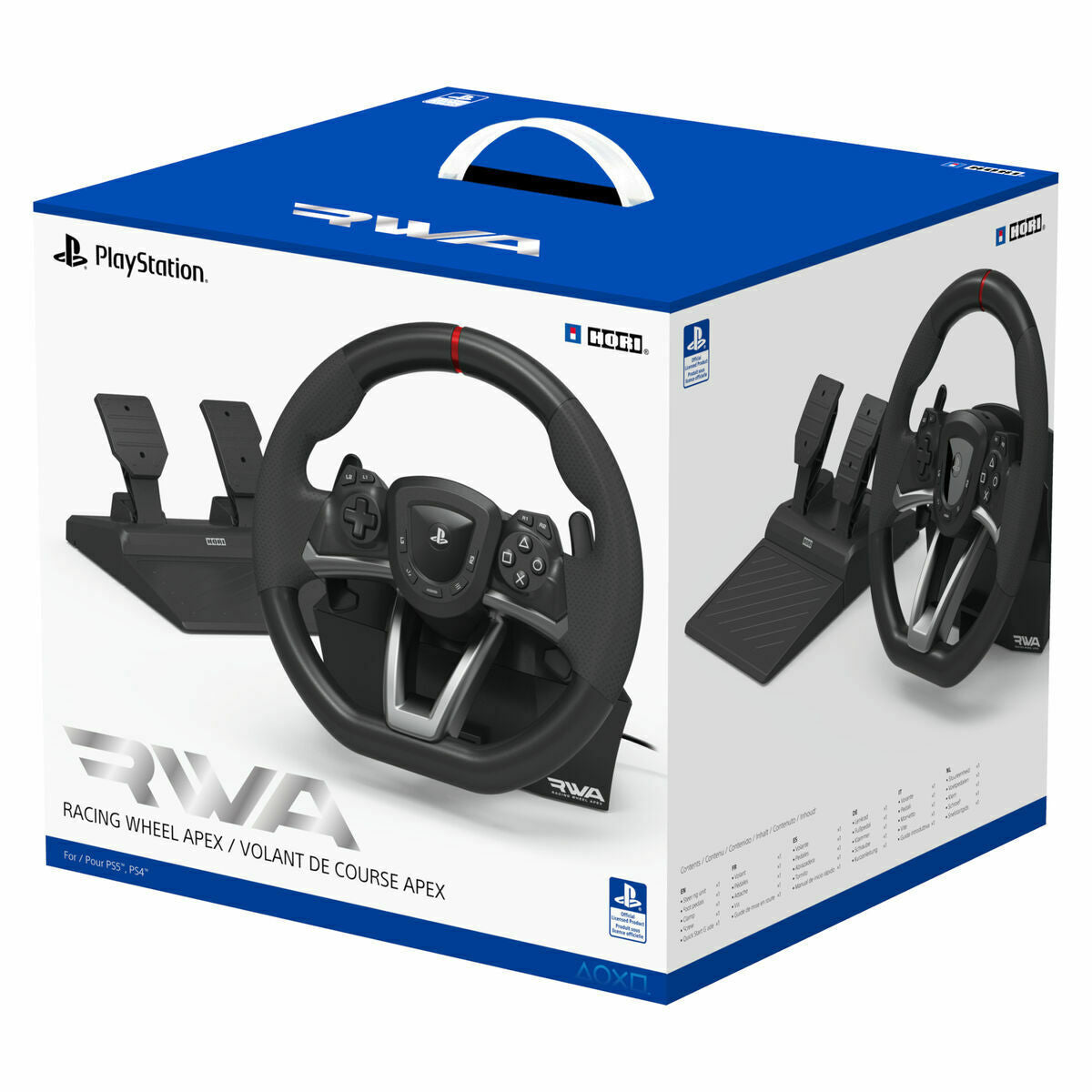 Remote control HORI Racing Wheel APEX Black