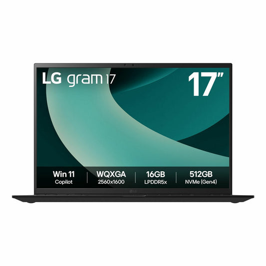 Laptop LG 17Z90T-G.AD88B 17" intel core ultra 7 32 GB RAM 1 TB SSD Spanish Qwerty