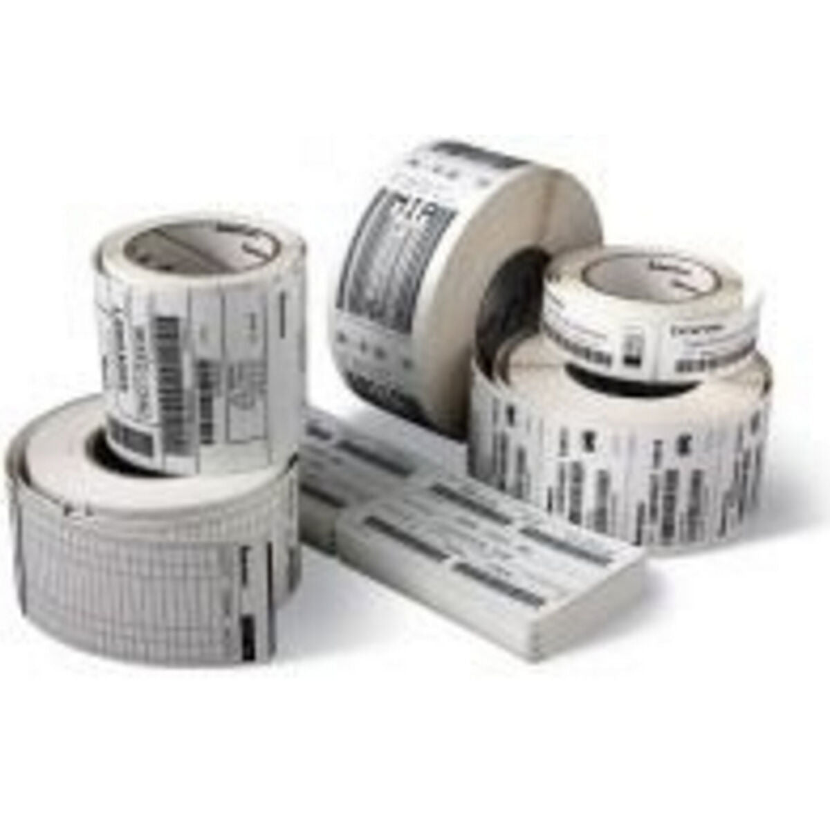 Printer Labels Zebra 800264-405 White Ø 25 mm (12 Units)
