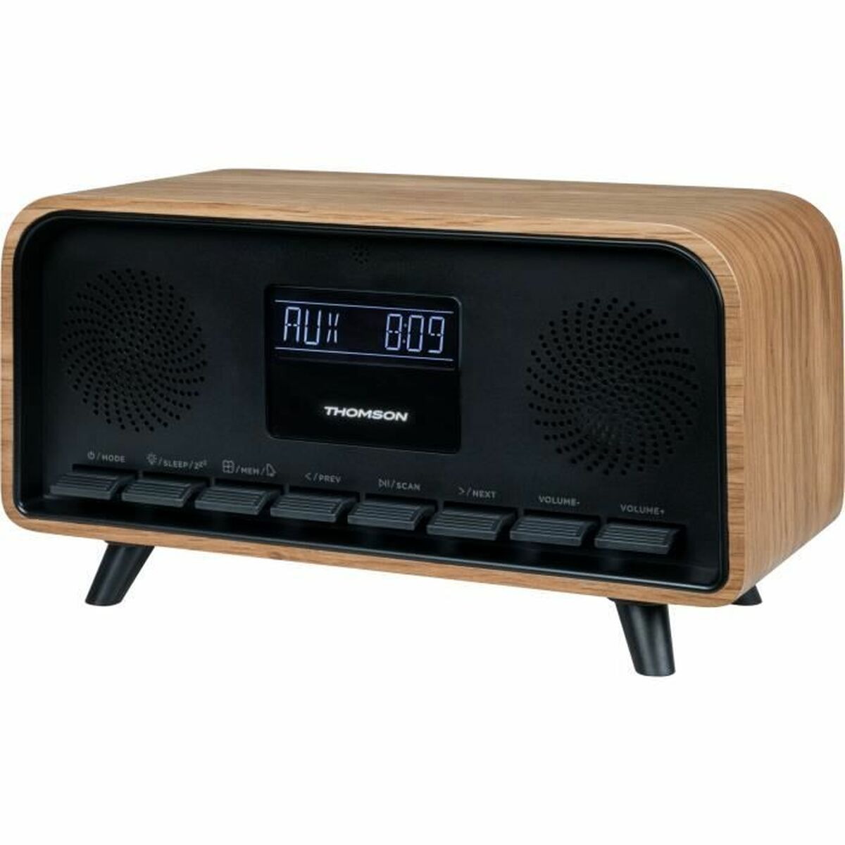 Radio Thomson Vintage Cosy Brown noir Vintage
