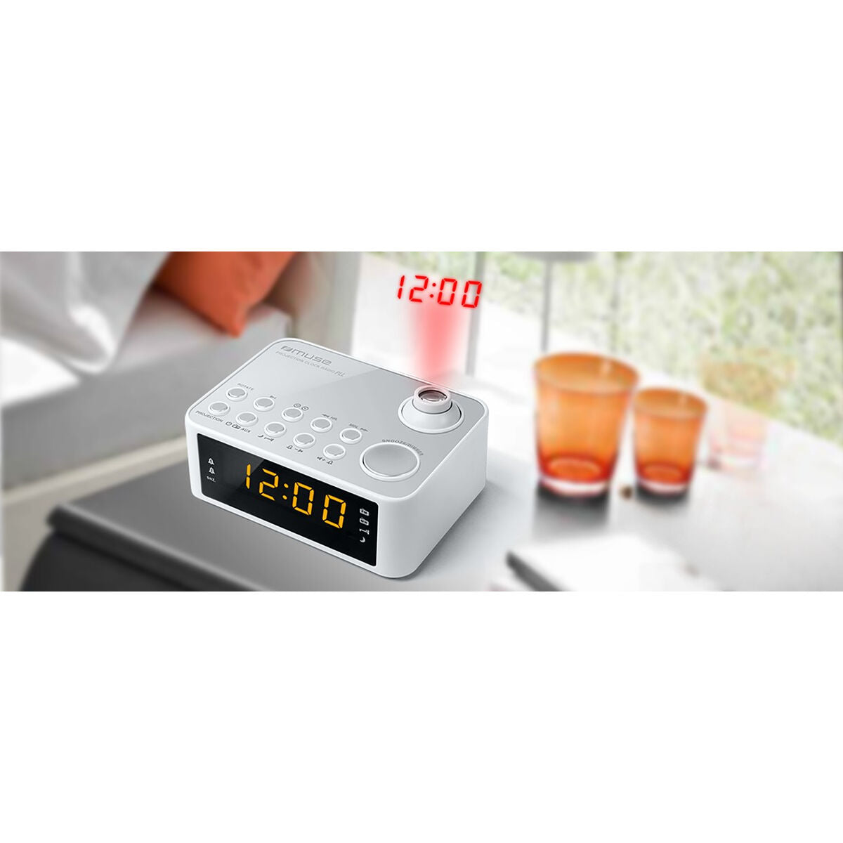 Clock-Radio Muse M-178PW