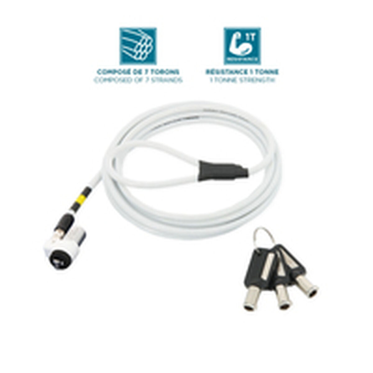 Security Cable Mobilis 001325 1,8 m