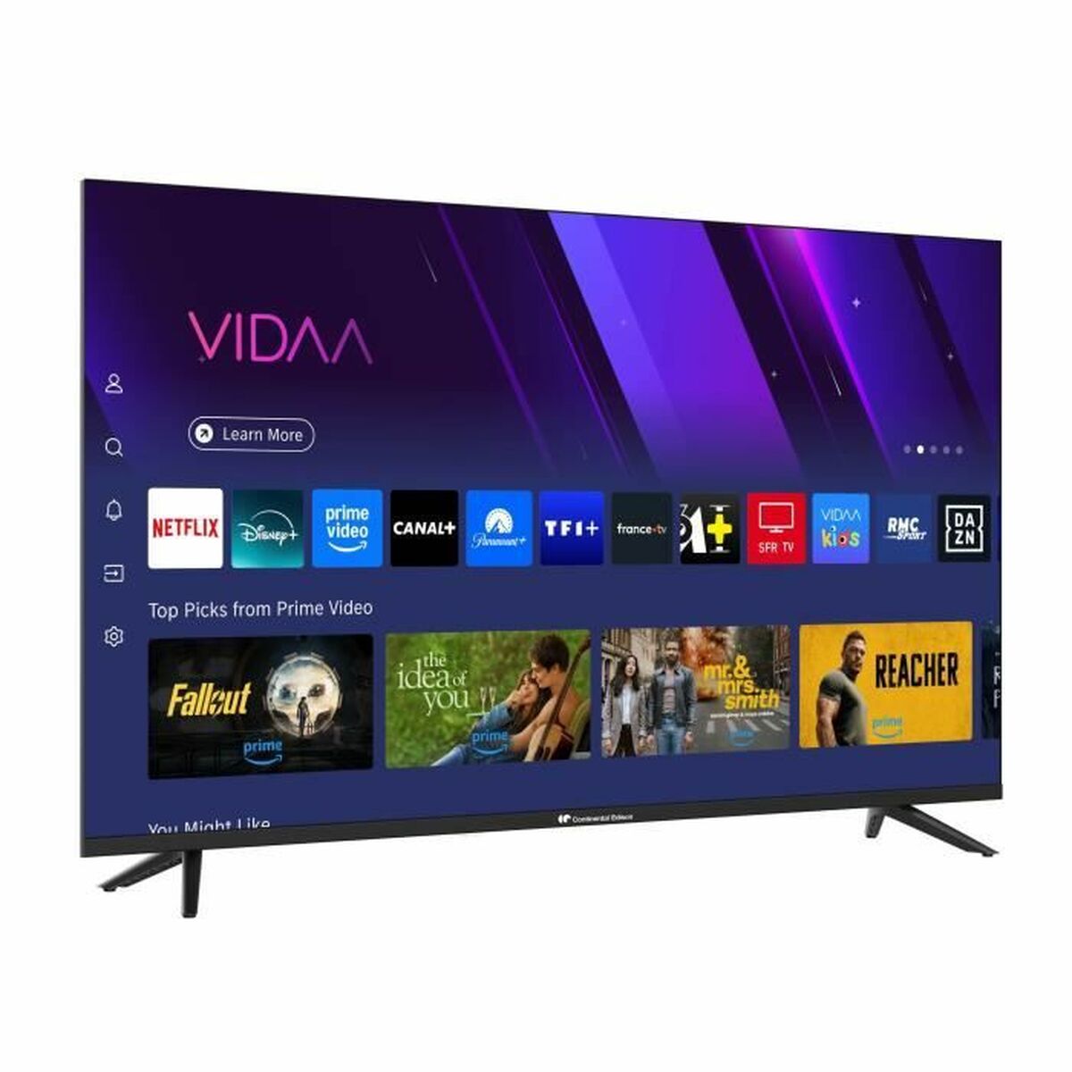 Smart TV Continental Edison CELED43SVQLD25B6 43" DLED UHD 4K