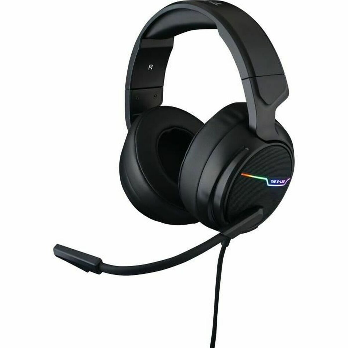 Headphones with Microphone The G-Lab Korp Thallium Black