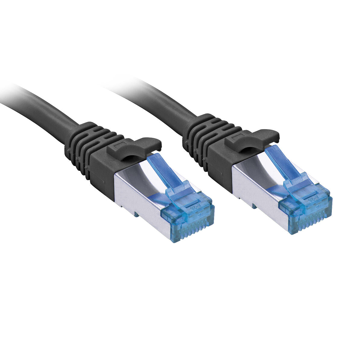 UTP Category 6 Rigid Network Cable LINDY 47412 Black 1 m 1 Unit