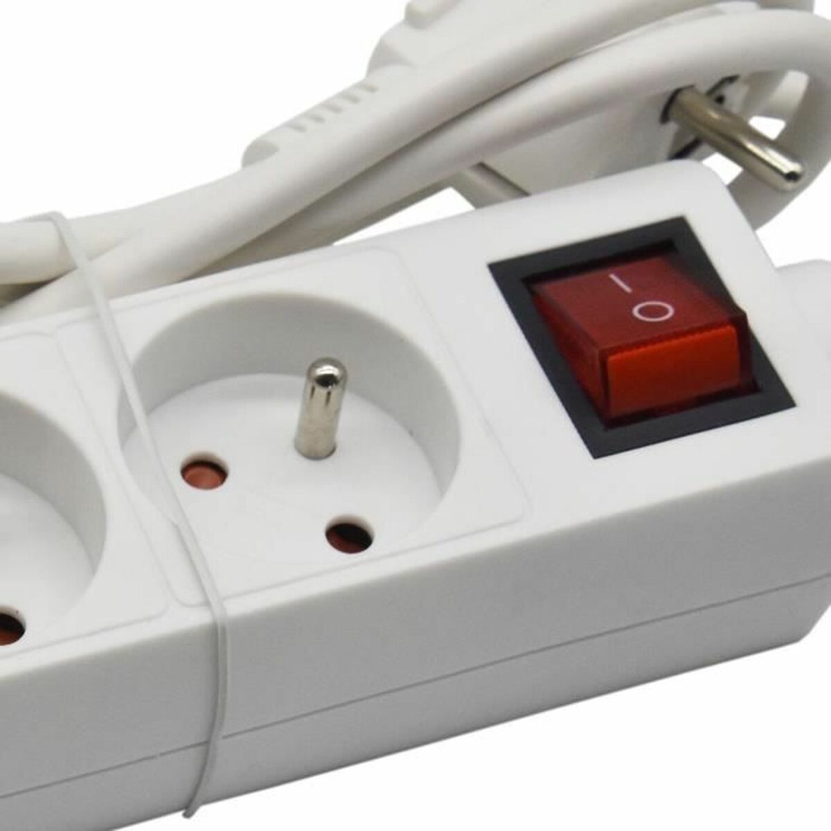 3-socket plugboard with power switch GAO