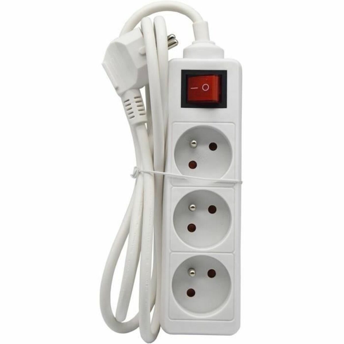 3-socket plugboard with power switch GAO