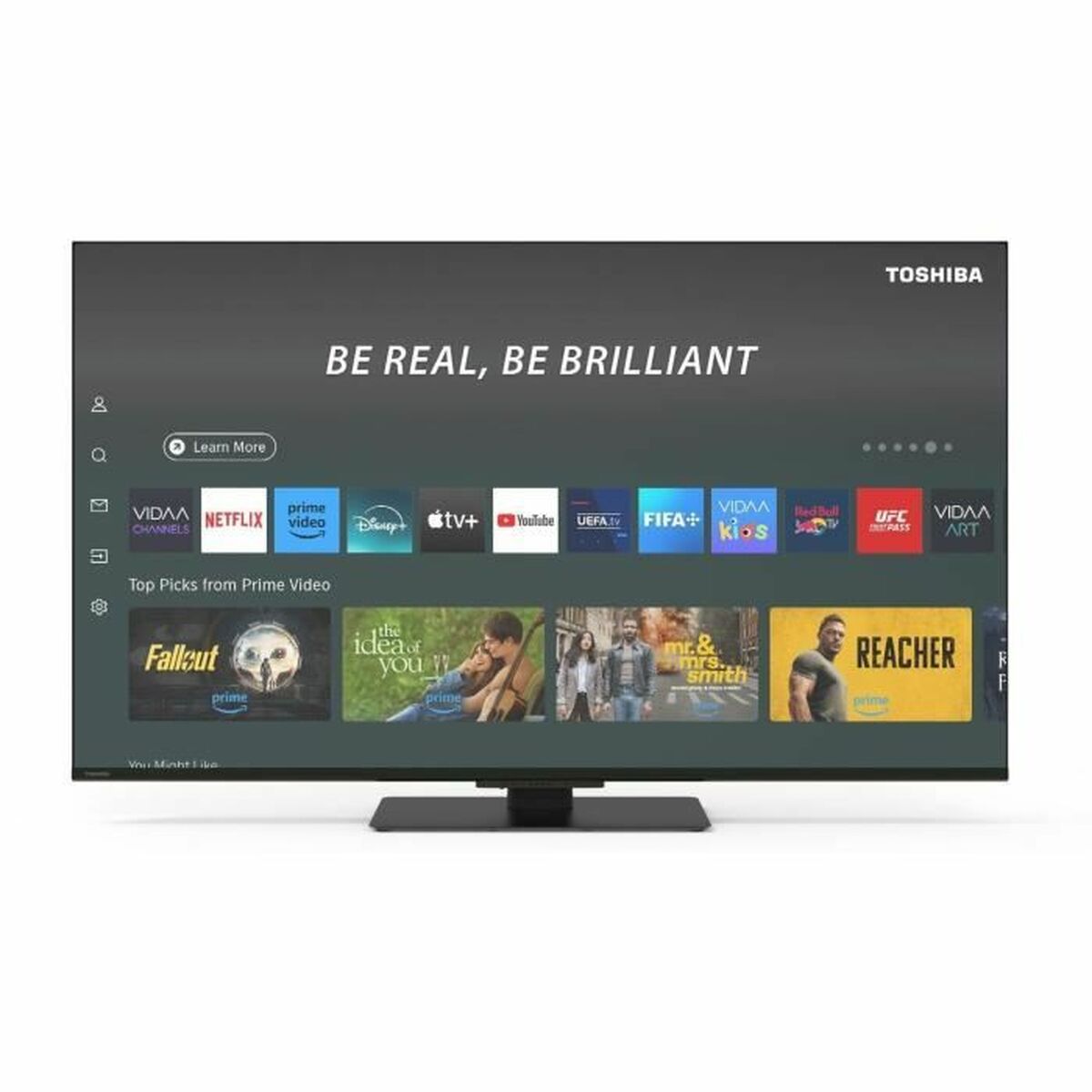 Smart TV Toshiba 43UV6F63DG DLED 4K Ultra HD 43"