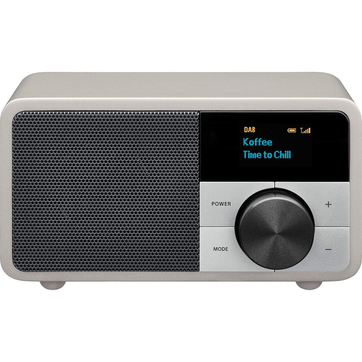 Transistor Radio Sangean DDR7 MINI Silver FM Retro