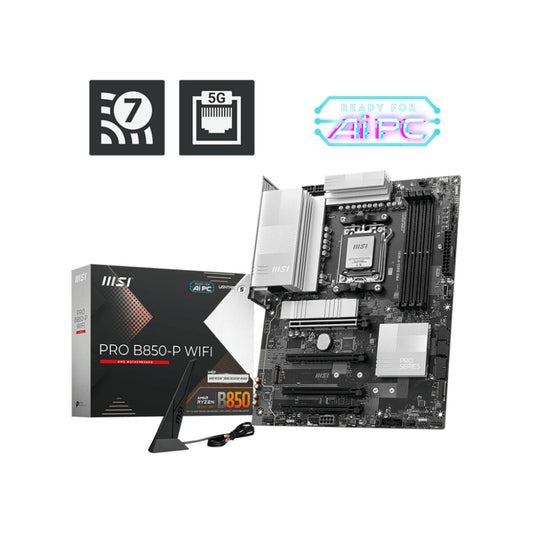 Motherboard MSI PRO B850-P WIFI AMD B850 AMD AM5