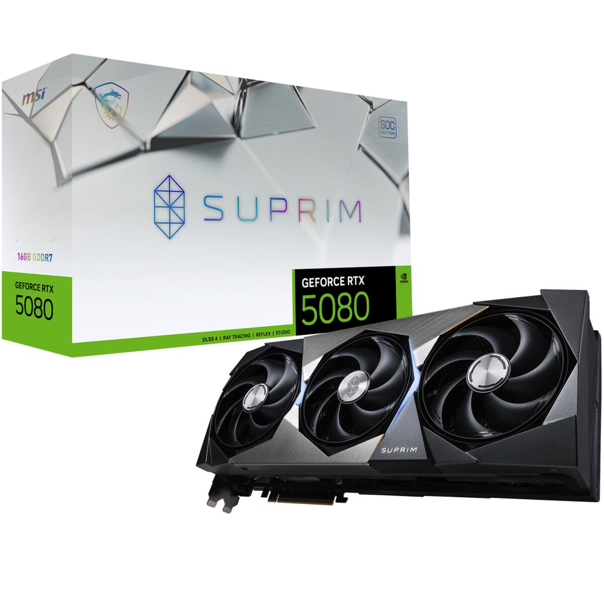 Graphics card MSI 912-V531-009 GEFORCE RTX 5080 16 GB