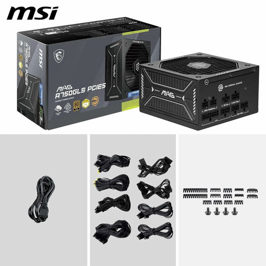 Power supply MSI 306-7ZP1B11-CE0 750 W 80 Plus Gold ATX