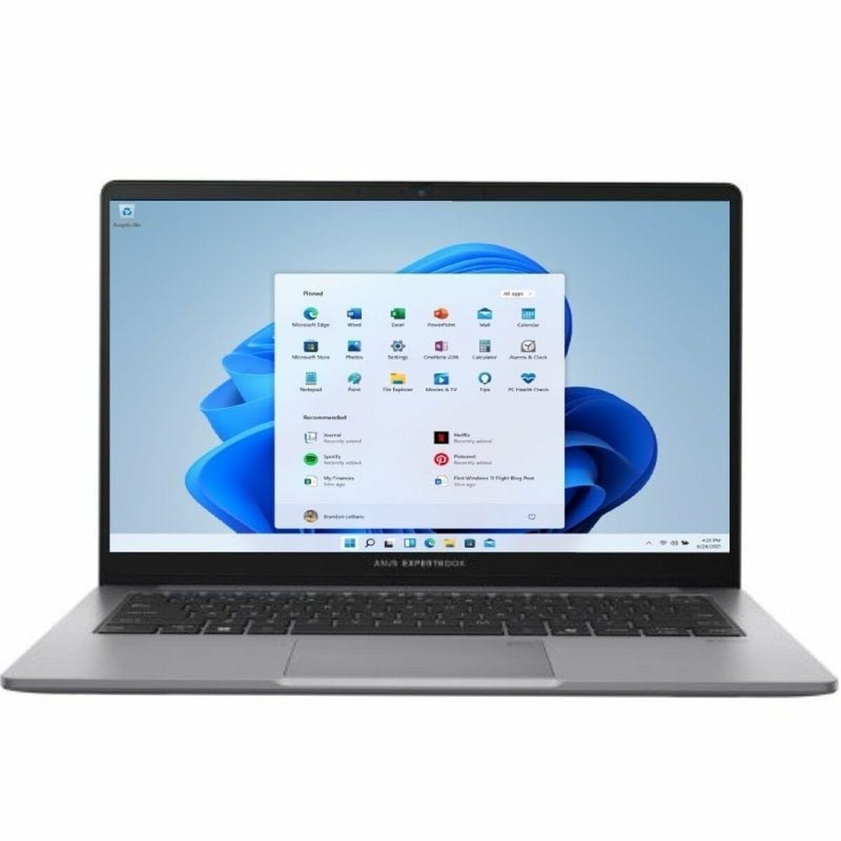 Laptop Asus ExpertBook P1 P1403CVA-S60628X 14" Intel Core i7 16 GB RAM 512 GB SSD Spanish Qwerty