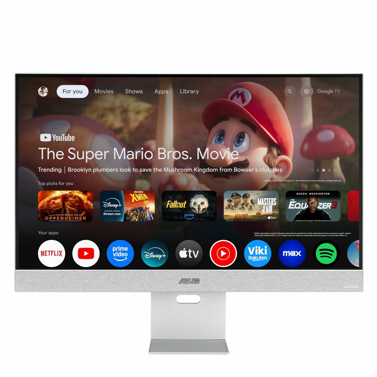 Gaming Monitor Asus 90LM0AYH-B01O71 4K Ultra HD 32"