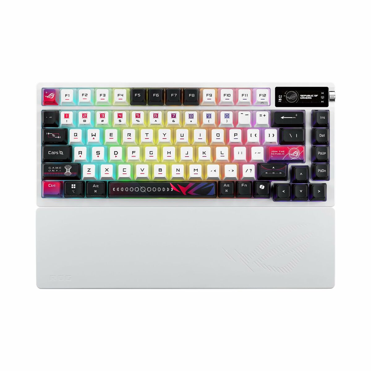 Keyboard Asus 90MP044F-BKUA30 White Black
