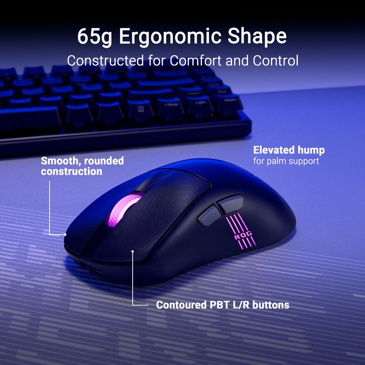 Mouse Asus 90MP04A0-BMUA00 Black