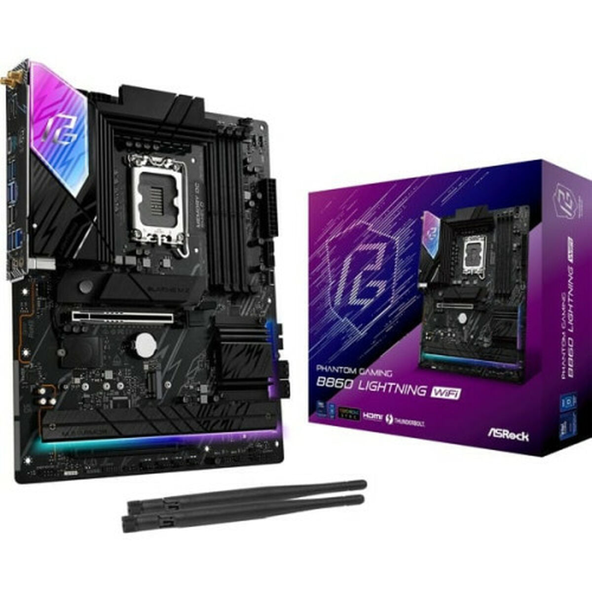 Motherboard ASRock B860M LIGHTNING WIFI Intel B860 LGA 1851
