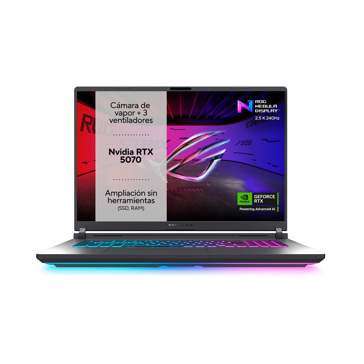 Laptop Asus 90NR0LK1-M00050 17" intel core ultra 9 275HX 32 GB RAM 1 TB SSD nvidia geforce rtx 5070