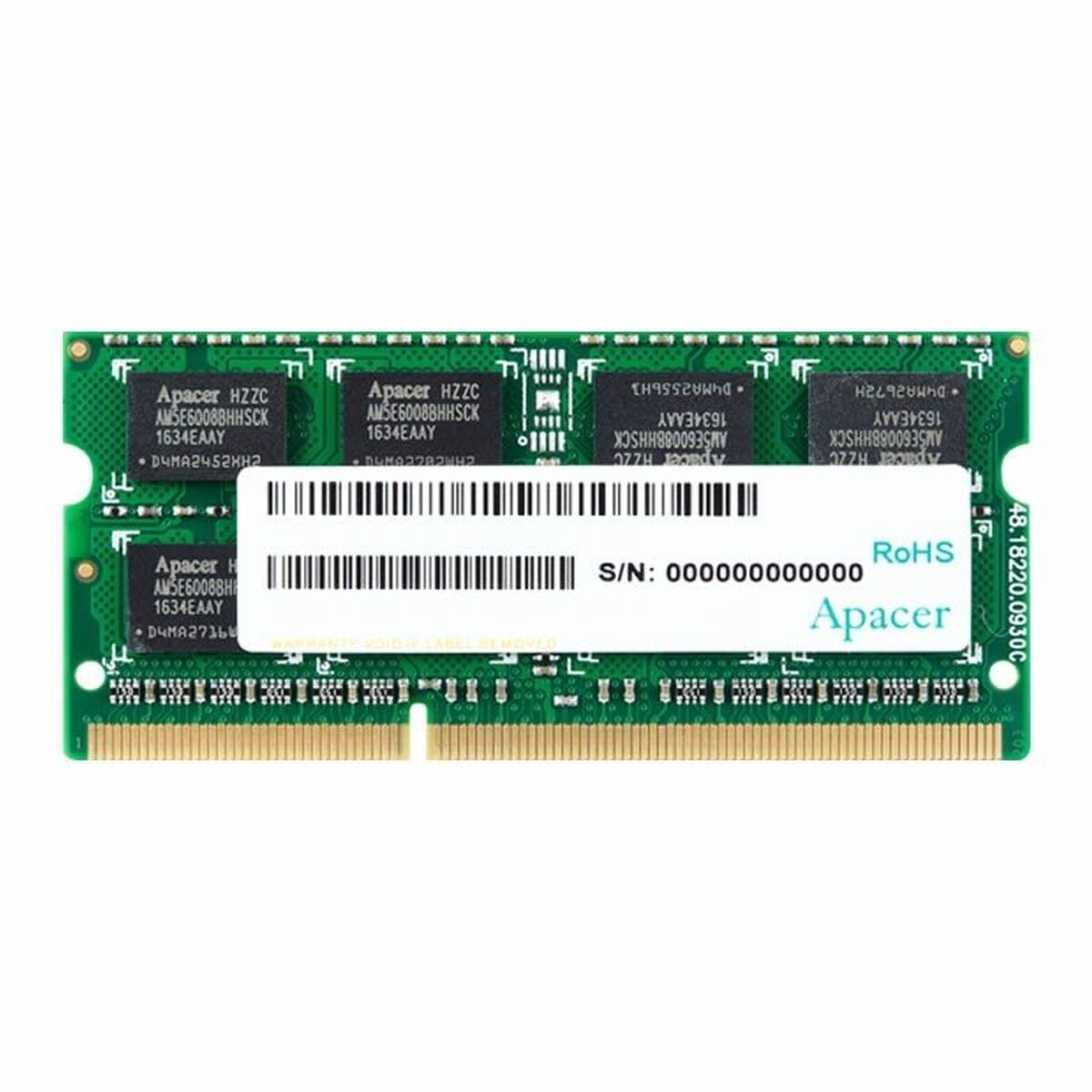 RAM Memory Apacer DV.08G2K.KAM 8 GB 1600 mHz CL11 DDR3