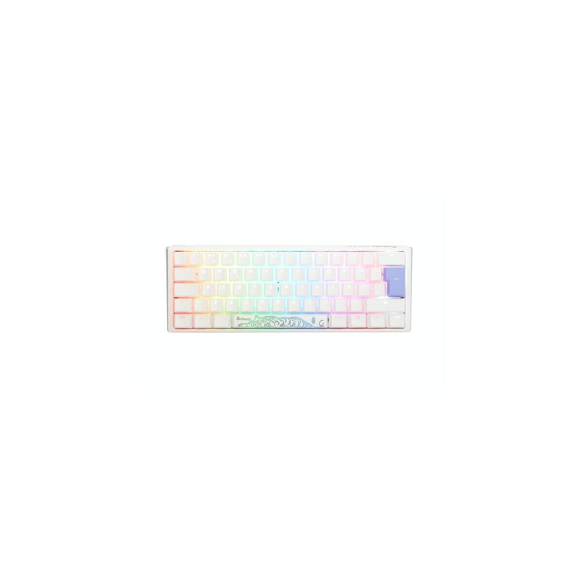 Gaming Keyboard Ducky One 3 Mini White Spanish Qwerty
