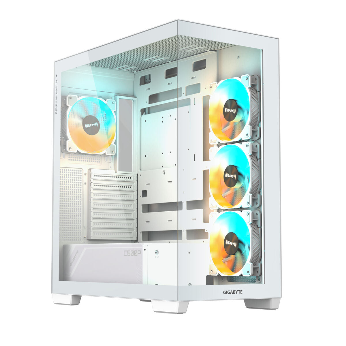 ATX Semi-tower Box Gigabyte C500 PANORAMIC STEALTH White