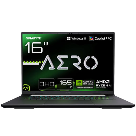 Laptop Gigabyte AERO X16 16" 16 GB RAM 1 TB SSD geforce rtx 5060 Spanish Qwerty Qwerty Portuguese