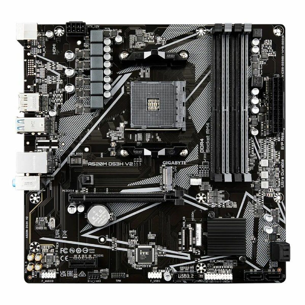 Motherboard Gigabyte A520M DS3H V2 AMD AM4
