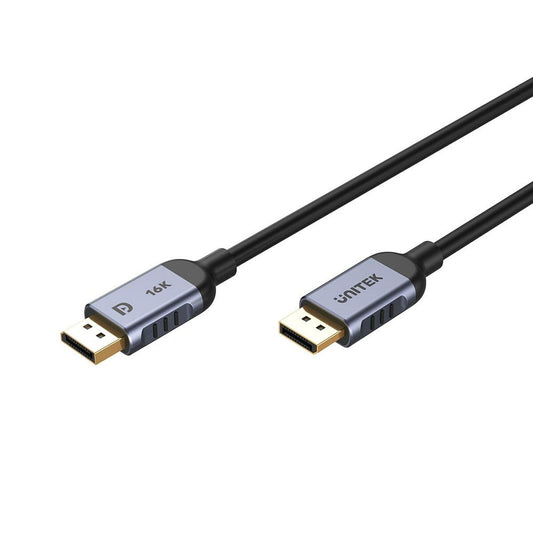 DisplayPort Cable Unitek C1628GY01-5M Black Grey 5 m