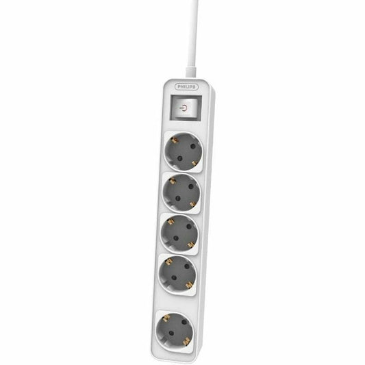 Power Socket - 5 sockets with Switch Philips CHP2154W/12