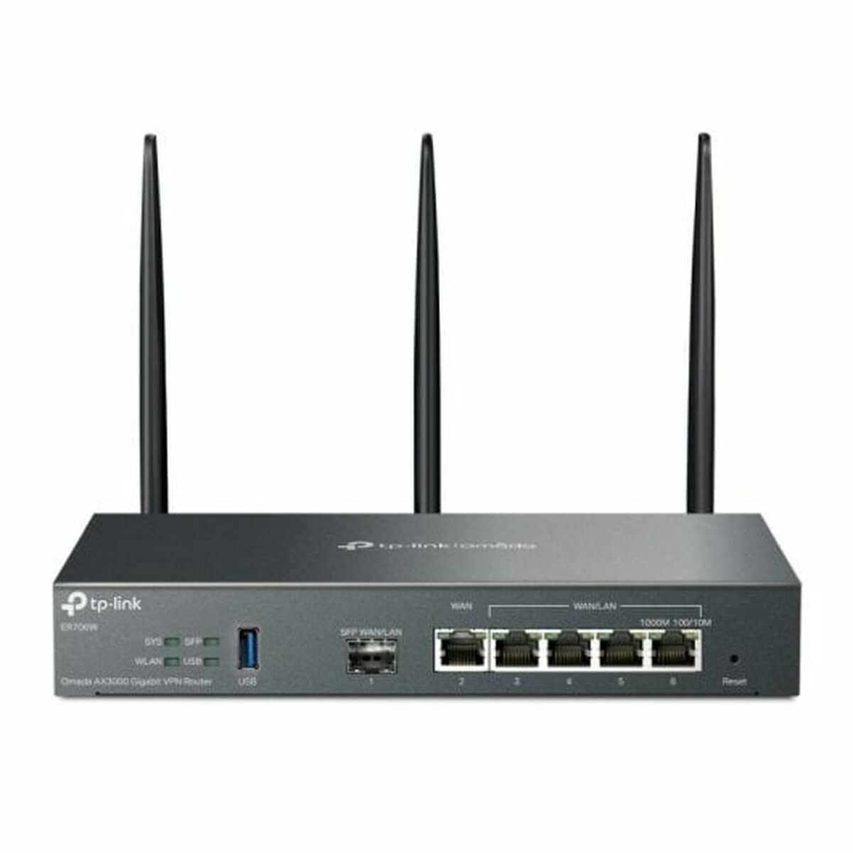 Router TP-Link ER706W White Black USB RJ45 Ethernet LAN USB 3.2