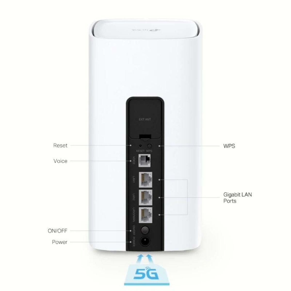Router TP-Link NX510v White RJ45 Ethernet LAN Wi-Fi