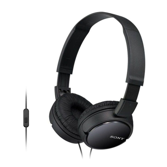 Headphones with Microphone Sony MDR-ZX110AP Black