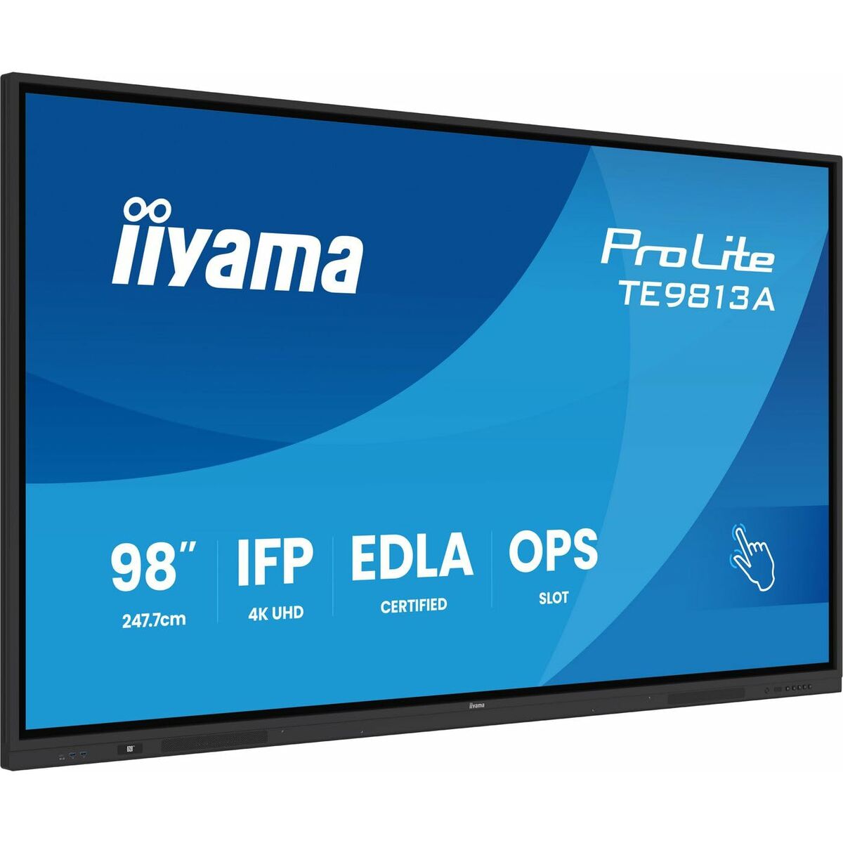 Monitor Iiyama TE9813A-B1AG 98" 4K Ultra HD LCD