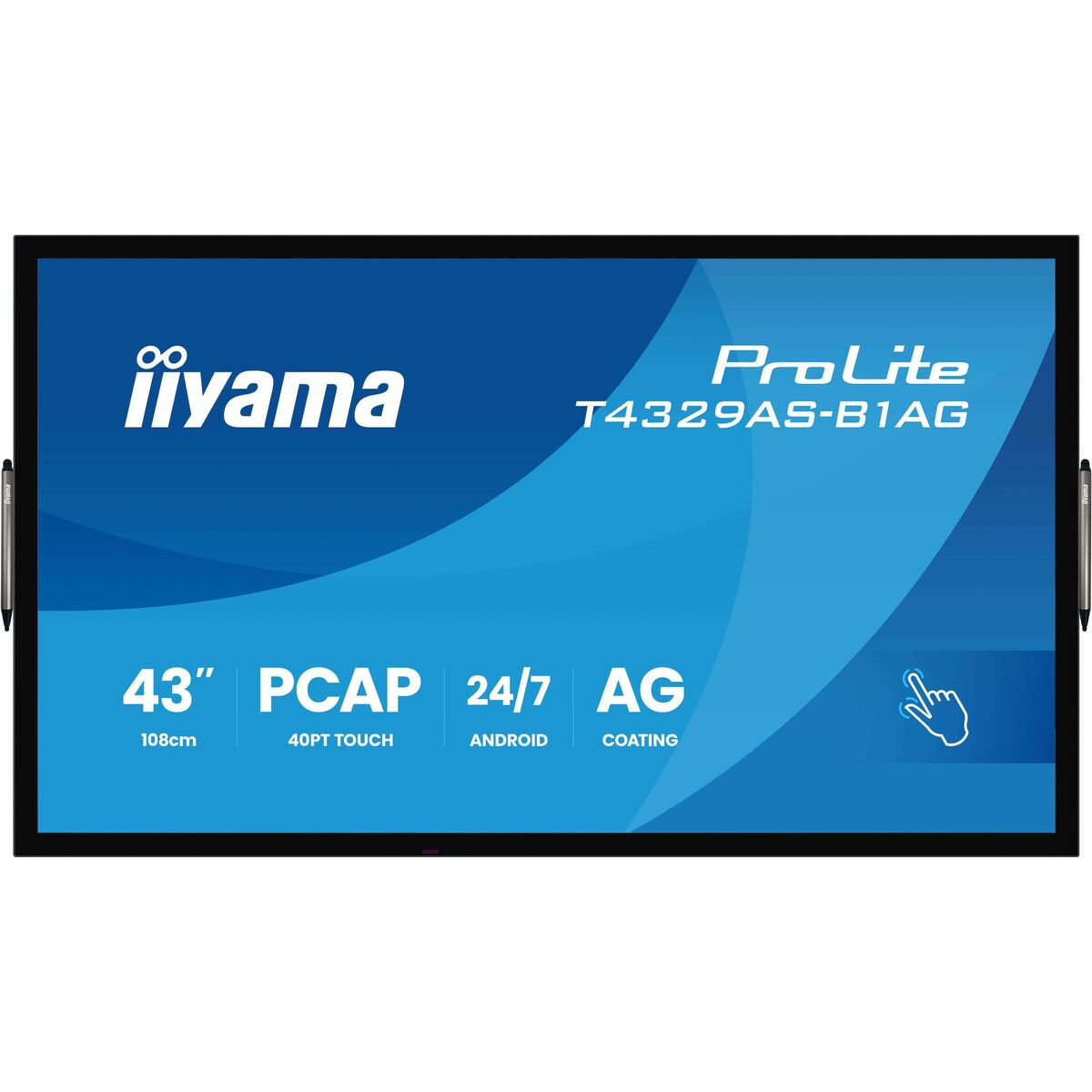 Videowall Monitor Iiyama T4329AS-B1AG 4K Ultra HD 43"